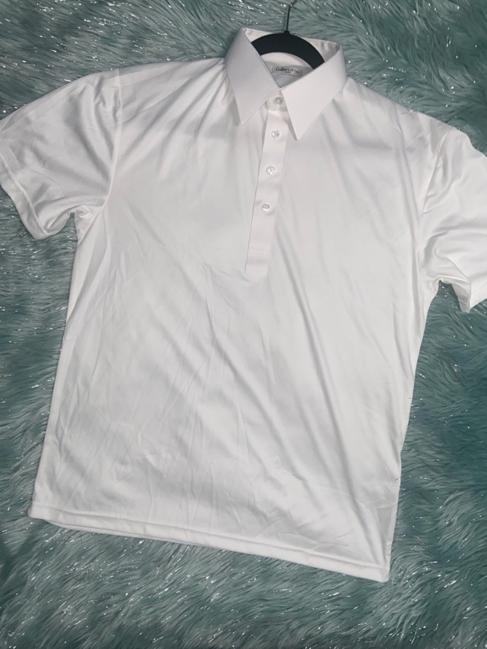 Collars & Co. White Polo